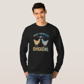 Chicken Outfit for Chicken Hen Lovers Apparel Wome T-shirt (Voorkant volledig)