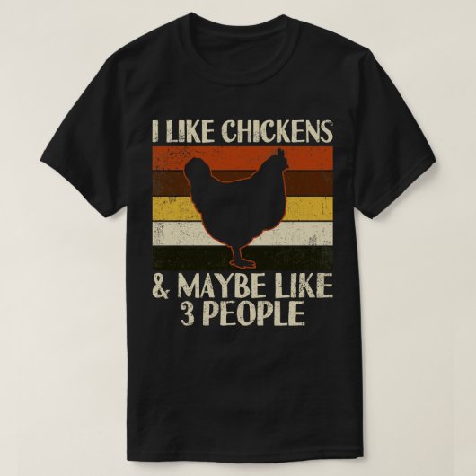 Chicken Owner Chicken Lover 1 T-shirt (Design voorkant)