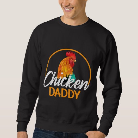 Chicken papa Chicken Farmer   Trui (Voorkant)