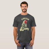 Chicken papa Farmer Chicken Lover T-shirt (Voorkant volledig)