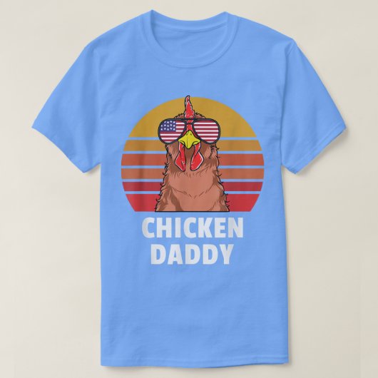 Chicken papa Farmer Chicken Lover T-shirt (Design voorkant)