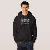 Chicken Papa Farmer Country Poultry Chickens Hoodie (Voorkant volledig)