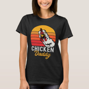 Chicken Papa  Farmer T-shirt