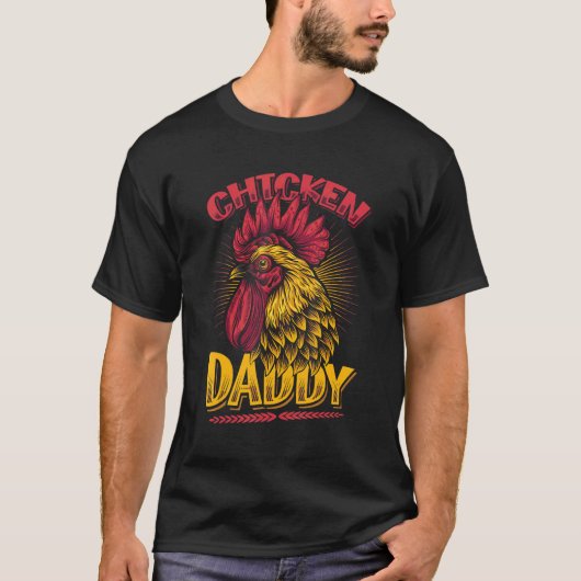 Chicken Papa T-shirt (Voorkant)