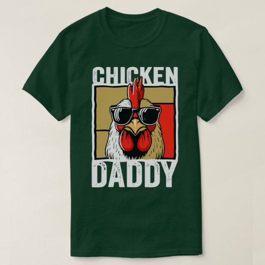 Chicken Papa T-shirt (Design voorkant)