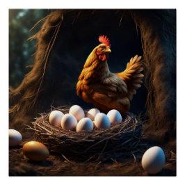 Chicken Perfect Poster