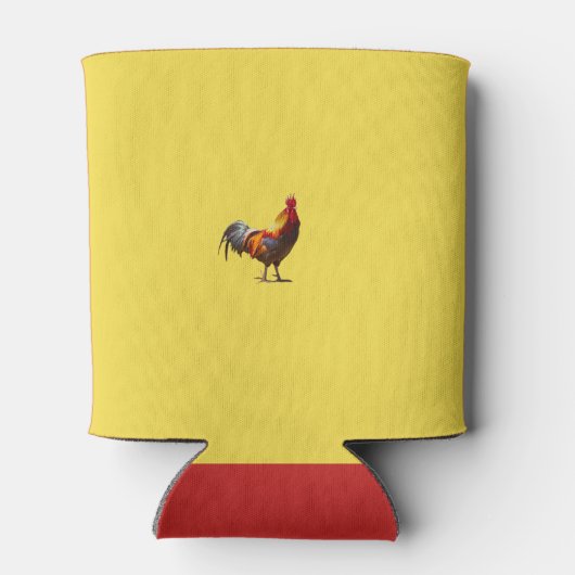 Chicken Personalised Greeting Blikjeskoeler (Achterkant)