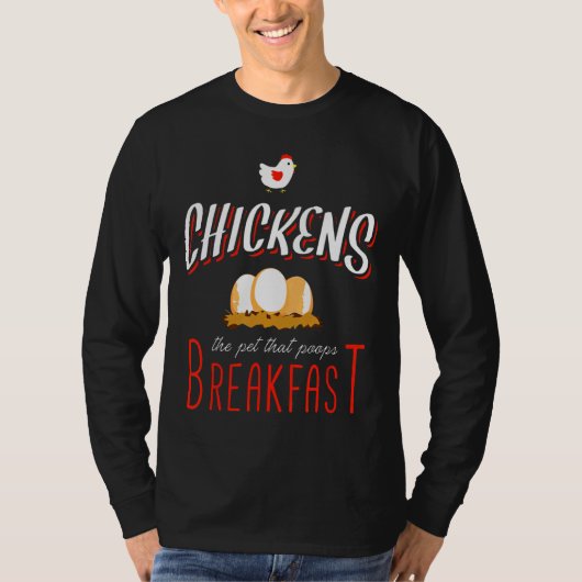 Chicken Pet Th T-shirt (Voorkant)