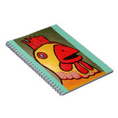 Chicken Photo Notebook Notitieboek (Rechterzijde)