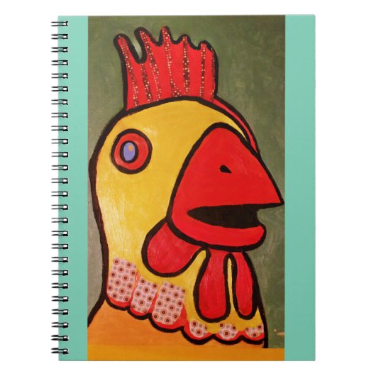 Chicken Photo Notebook Notitieboek (Voorkant)