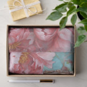 Chicken Pink Pioenenspiegel Decoupage Tissuepapier (Geschenk)