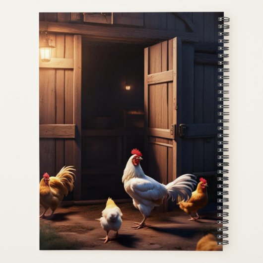 Chicken Planner (Achterkant)