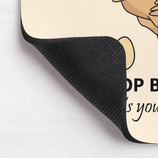 Chicken Poops Breakfast Funny Design Muismat (Hoek)