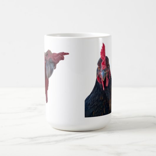 Chicken Portrait Mug Koffiemok (Center)