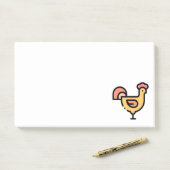 Chicken Post-it® Notes (Op bureau)