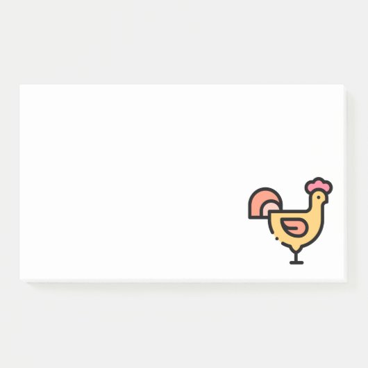 Chicken Post-it® Notes (Voorkant)