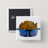 Chicken Pot Pi Button (Voorkant /achterkant)