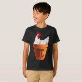 Chicken Pot Pi Day Gift Mannen Vrouwen Kinder Wisk T-shirt (Voorkant volledig)