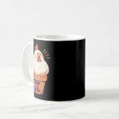 Chicken Pot Pi Day Mannen Vrouwen Kinder Wiskunde  Koffiemok (Voorkant links)