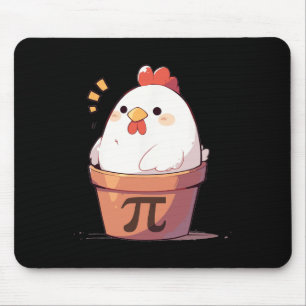 Chicken Pot Pi Day Mannen Vrouwen Kinder Wiskunde  Muismat