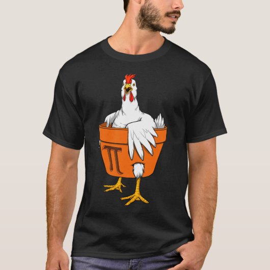 Chicken Pot Pi Day T Shirt Cadeau Mannen Vrouwen K (Voorkant)