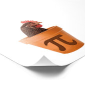 Chicken Pot Pi (en dat kan me niets schelen) Foto Afdruk (Hoek)