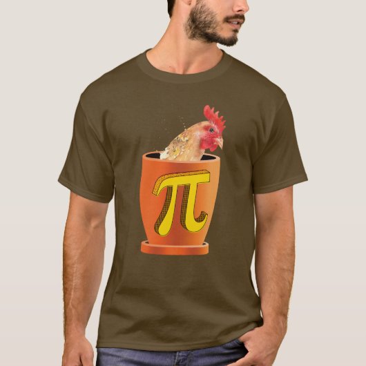 Chicken Pot Pi (en dat kan me niets schelen) T-shirt (Voorkant)