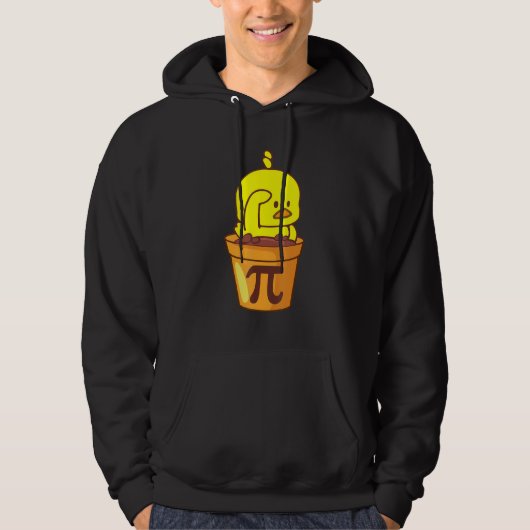 Chicken Pot Pi Funny Wiskunde Day Hoodie (Voorkant)