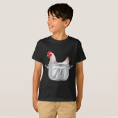 Chicken Pot Pi - Funny Wiskunde T-shirt (Voorkant volledig)