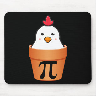 Chicken Pot Pi Pi Day  Retro Wiskunde Lover 2 Muismat