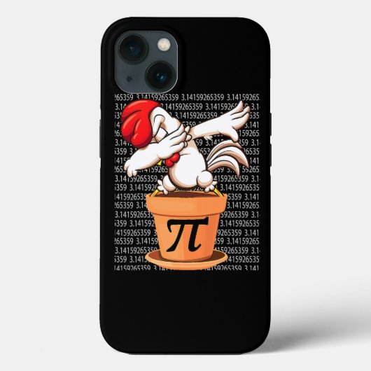 Chicken Pot Pi Shirt Pi Day 2023 Funny Wiskunde 3 Case-Mate iPhone Case (Achterkant)