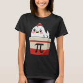 Chicken Pot Pi Symbol Math Boys Girls T-shirt (Voorkant)