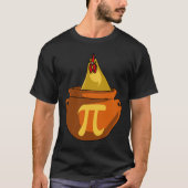 Chicken Pot Pie Funny Science Mathematics T-shirt (Voorkant)