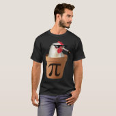 Chicken Pot Pie Funny Wiskunde Pi Dag T-shirt (Voorkant volledig)