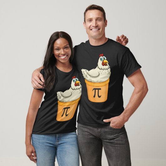 Chicken Pot Pie Funny Wiskunde Pun Chicken Pot Pi T-shirt (Unisex)