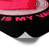 Chicken Pot Pie Is My Valentine Meat Pie Funny Pas Poster (Hoek)