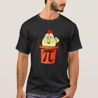 Chicken Pot Pie - Kip Pot Pi Wiskundegrap T-shirt