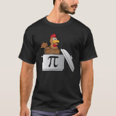 Chicken Pot Pie | Pi Lovers Chick Match Holiday Gi T-shirt (Voorkant)