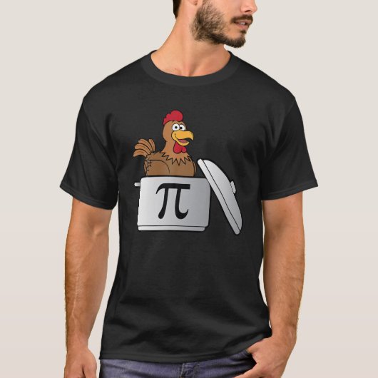 Chicken Pot Pie | Pi Lovers Chick Match Holiday Gi T-shirt (Voorkant)
