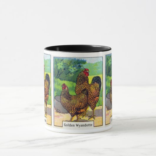 Chicken Print Mok (Midden)