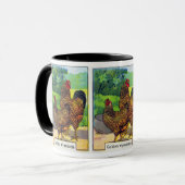 Chicken Print Mok (Voorkant links)