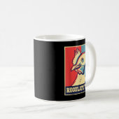 Chicken Professional Chicken Chaser Chickens Farm Koffiemok (Voorkant rechts)