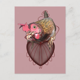 Chicken Pulling Heartstrings Briefkaart