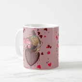 Chicken Pulling Heartstrings Koffiemok (Voorkant links)