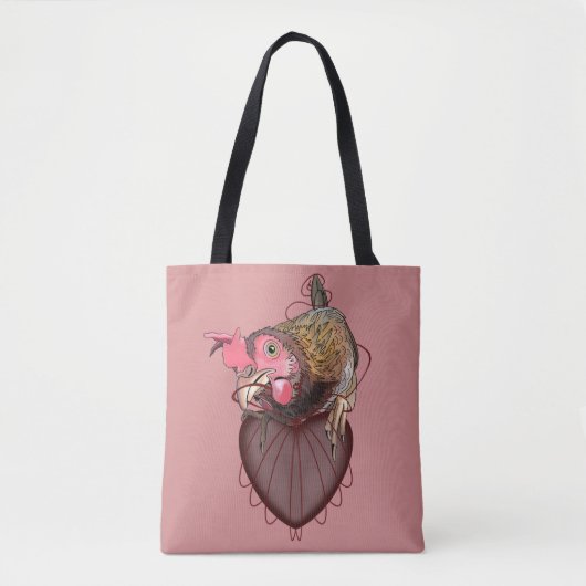 Chicken Pulling Heartstrings Tote Bag (Voorkant)