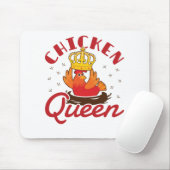Chicken Queen Women Ladies Hen Farm Farmer Muismat (Met muis)