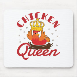 Chicken Queen Women Ladies Hen Farm Farmer Muismat