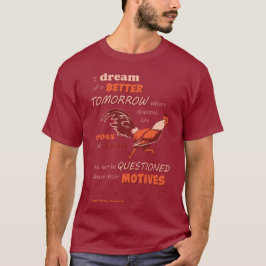 Chicken Quotation Standaard T-shirt