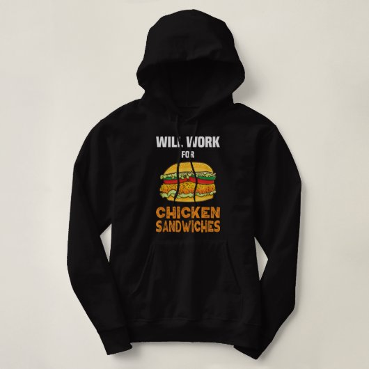Chicken Rancher Funny Chicken Farmer Hoodie (Design voorkant)