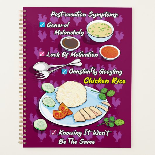 Chicken Rice Craze Planner (Voorkant)
